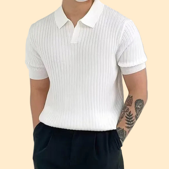 Muscle Fit Knit Polo