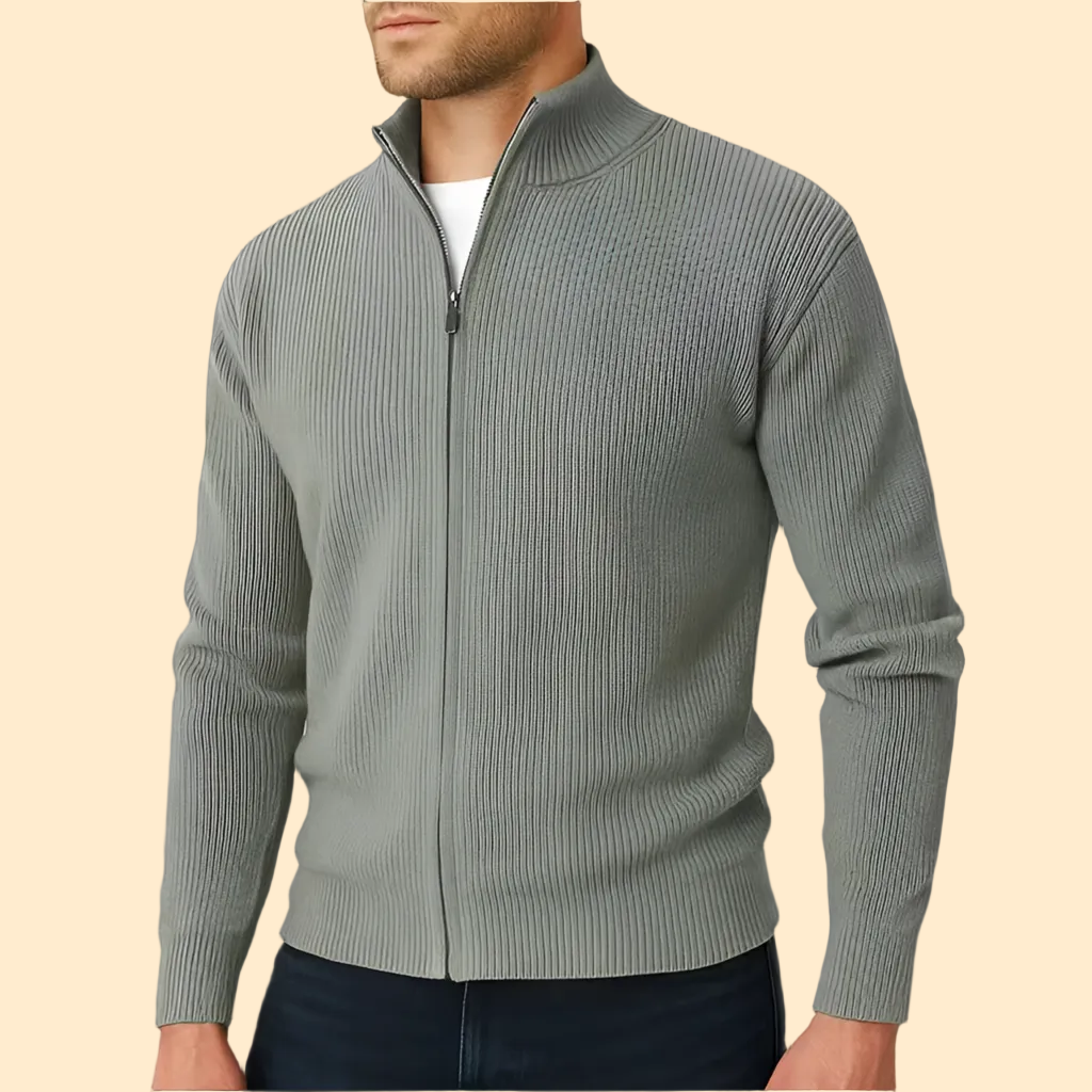 Full-Zip Cardigan Sweater