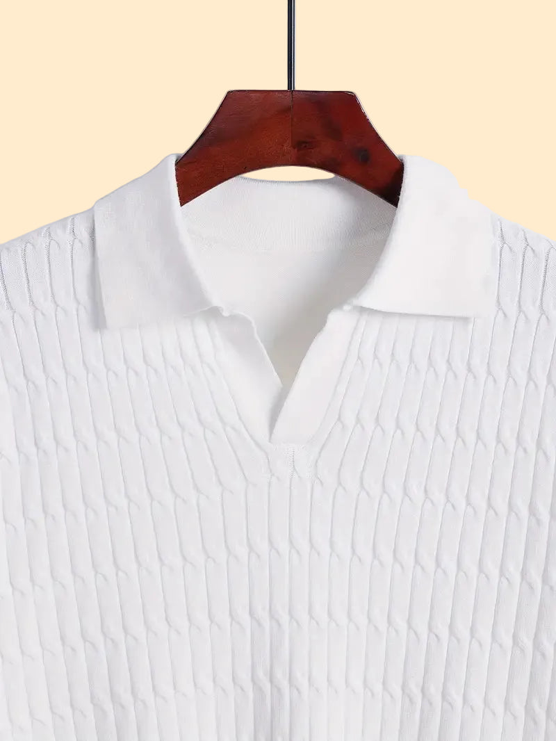 Old Money Knit Polo