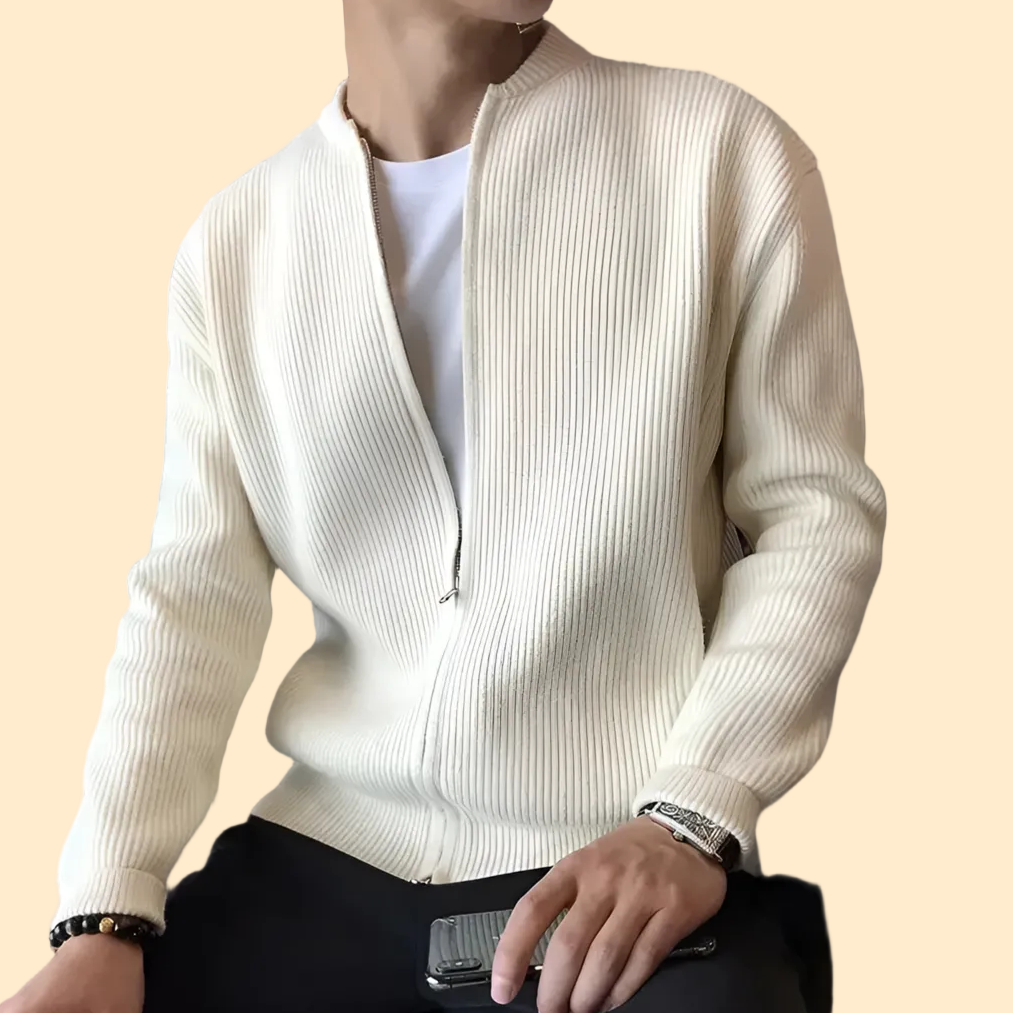 Classy Zipper Sweater