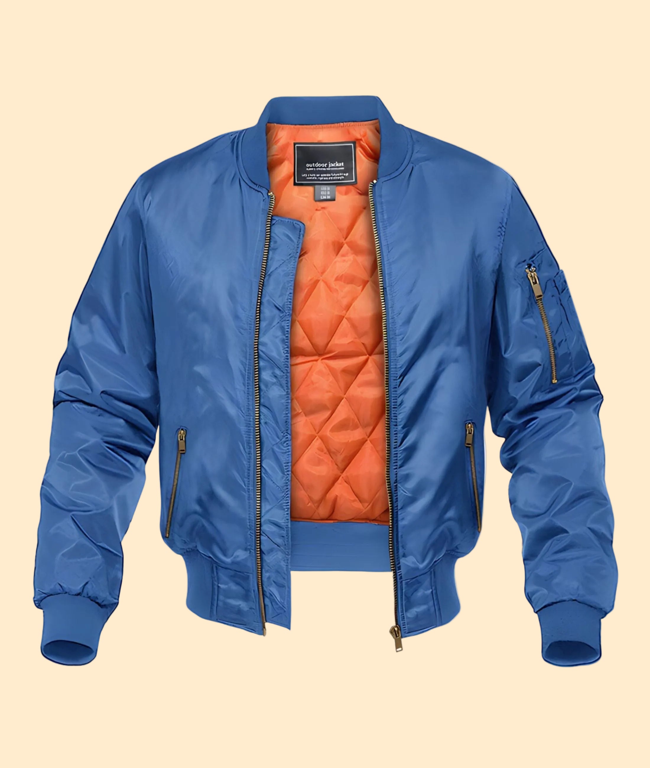 Comfortabele Heren Bomberjack