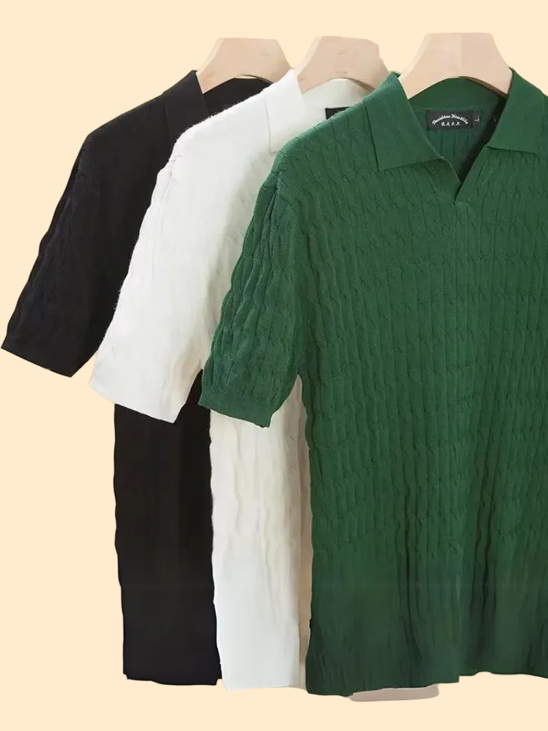 Old Money Knit Polo