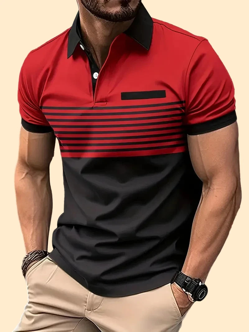 Sporty Muscle Fit Polo