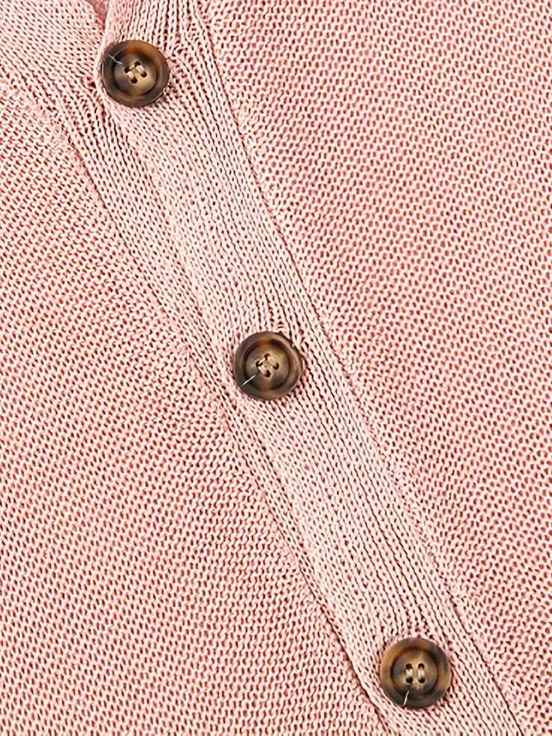 Casual Knitted Buttoned Shirt