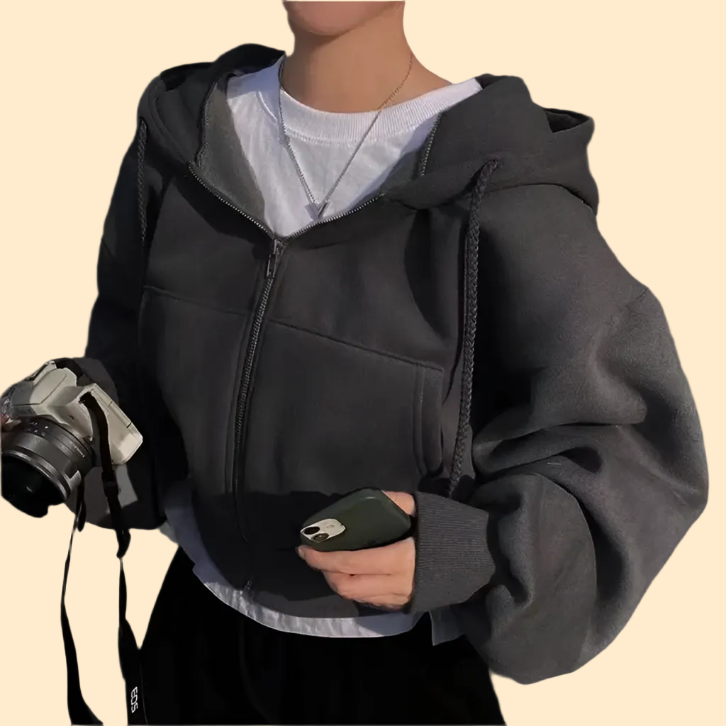 Baggy Zipper Hoodie