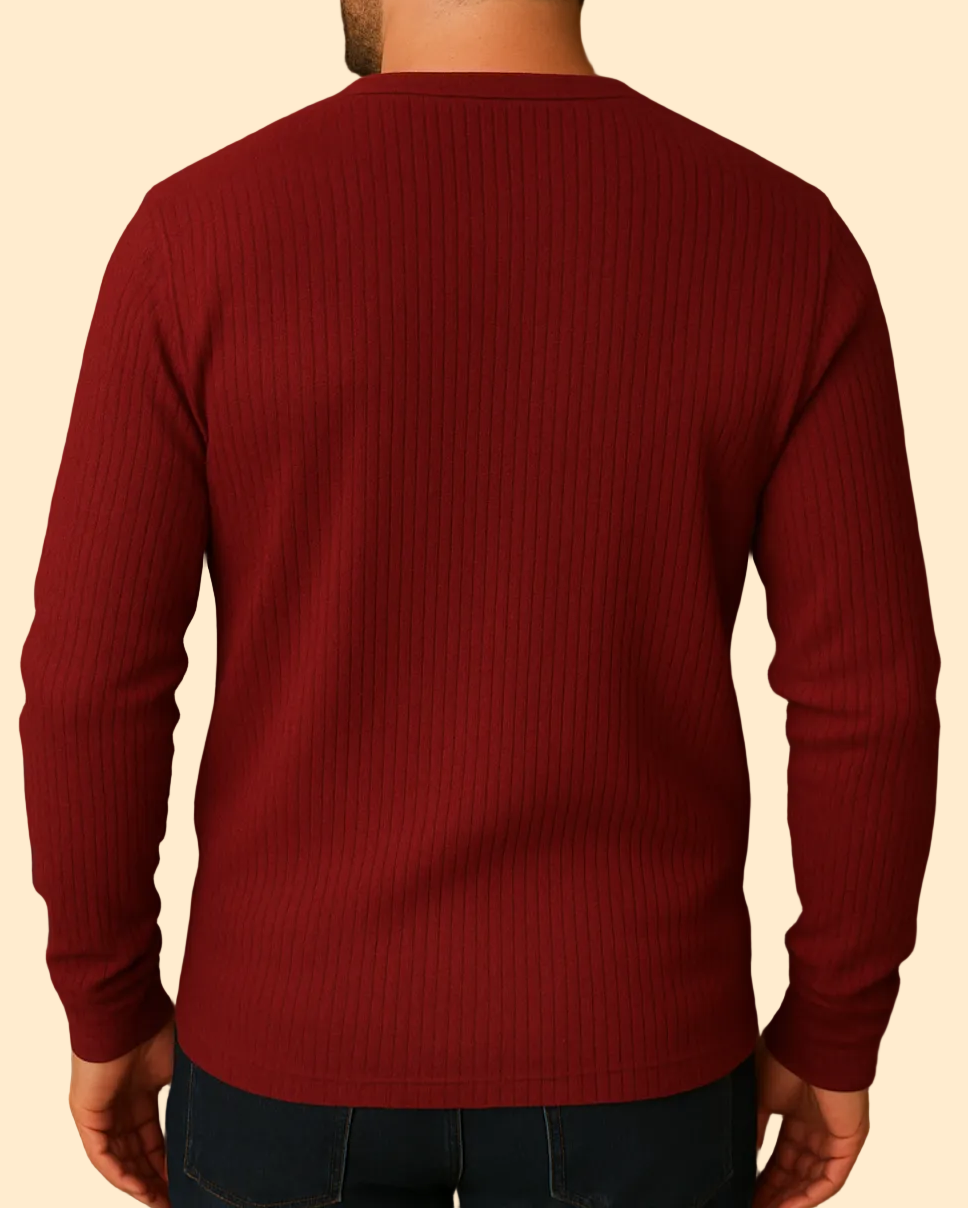 Heren Henley Shirt - Tijdloze stijl met modern comfort