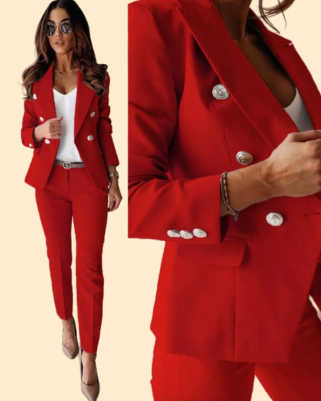 Luxe Elegante Blazer Set