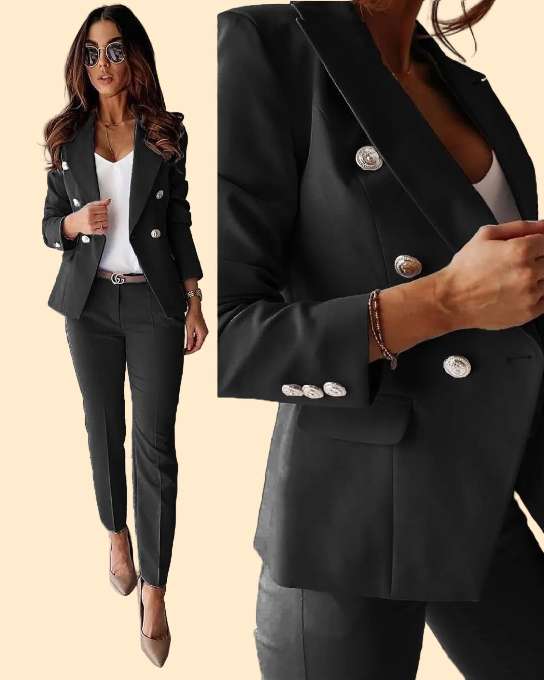 Luxe Elegante Blazer Set