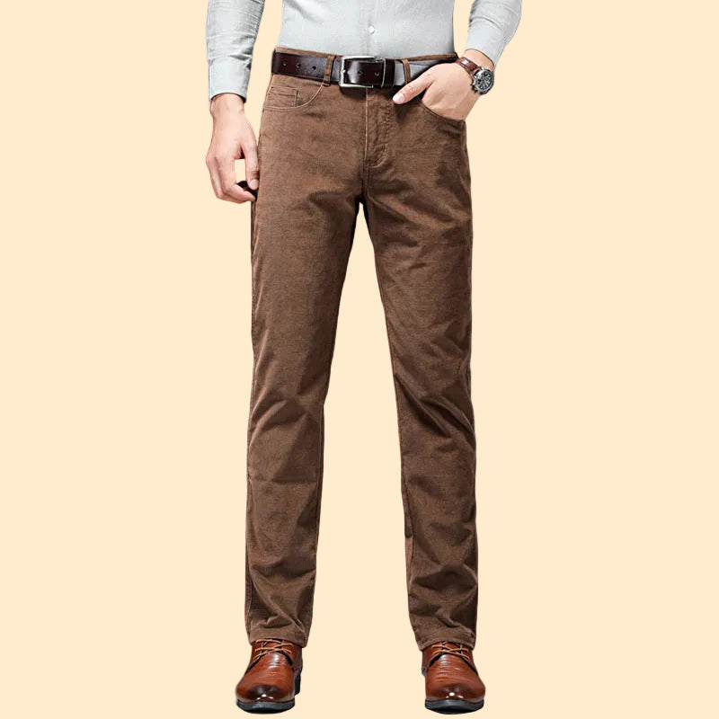 Heren Corduroy Broek met Stretch