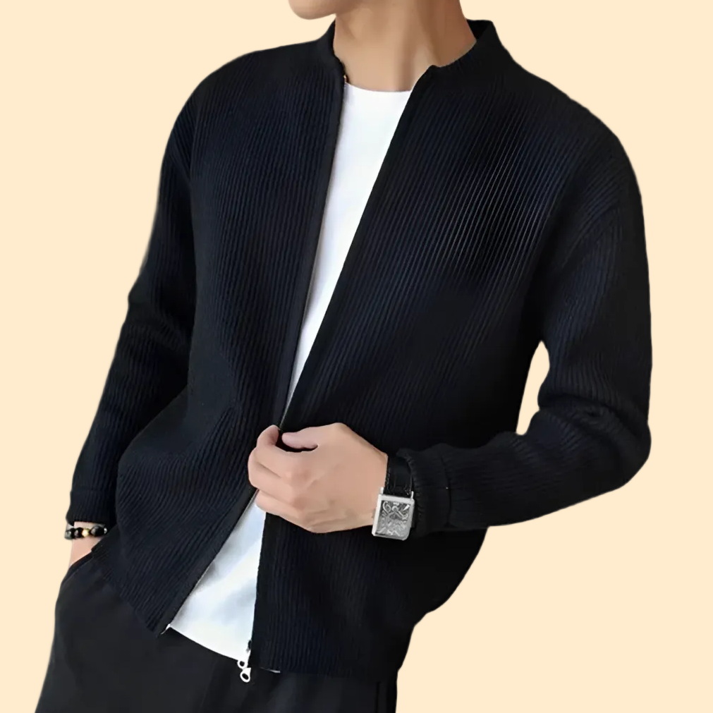 Classy Zipper Sweater