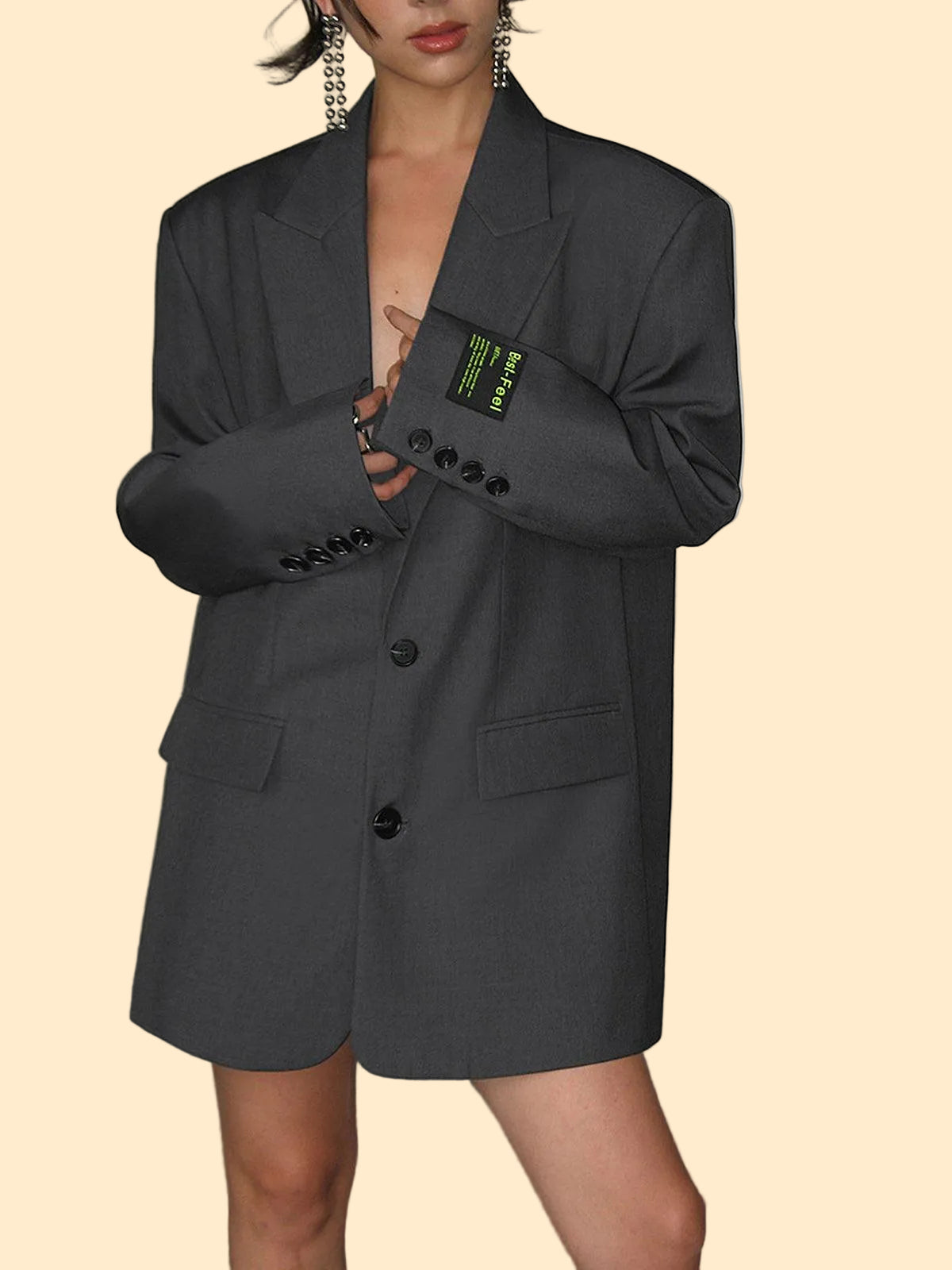 Oversized Blazer Jurk