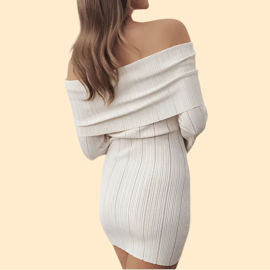 Elegant Long-Sleeve Dress