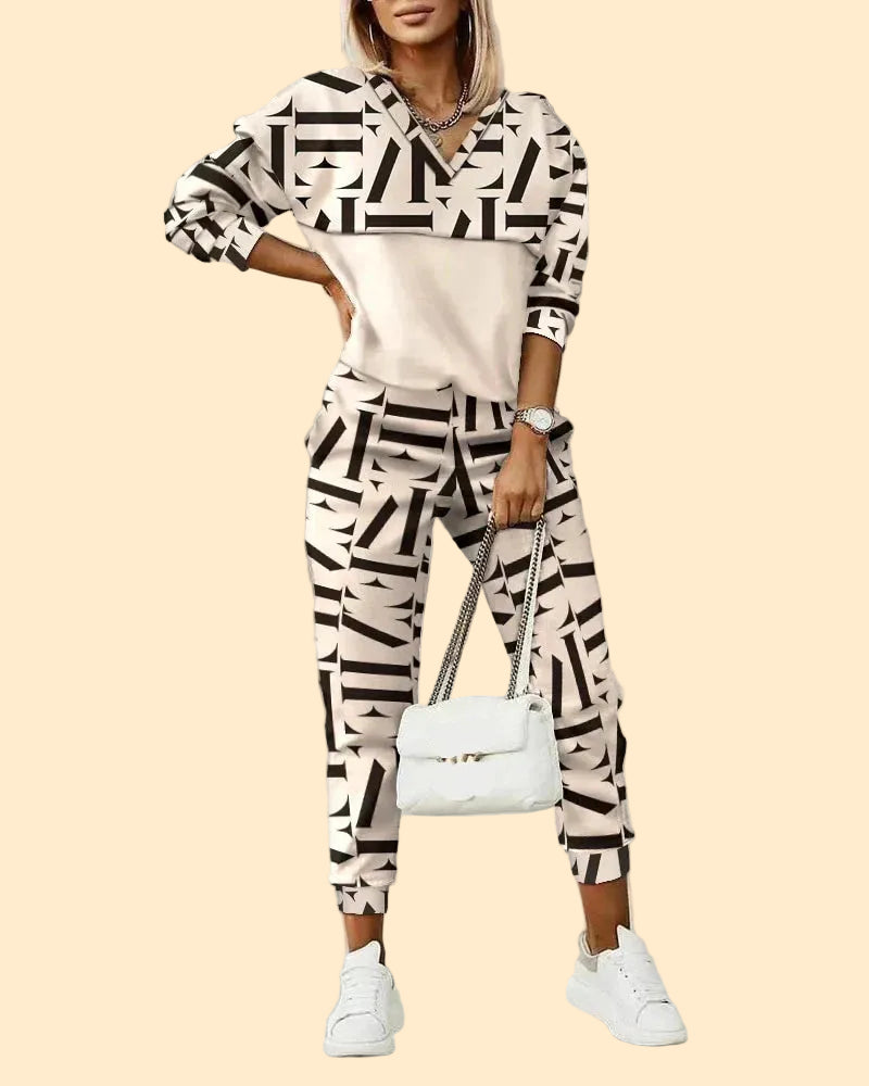 Premium Joggingpak – Luxe Comfortabel Huispak voor Vrouwen
