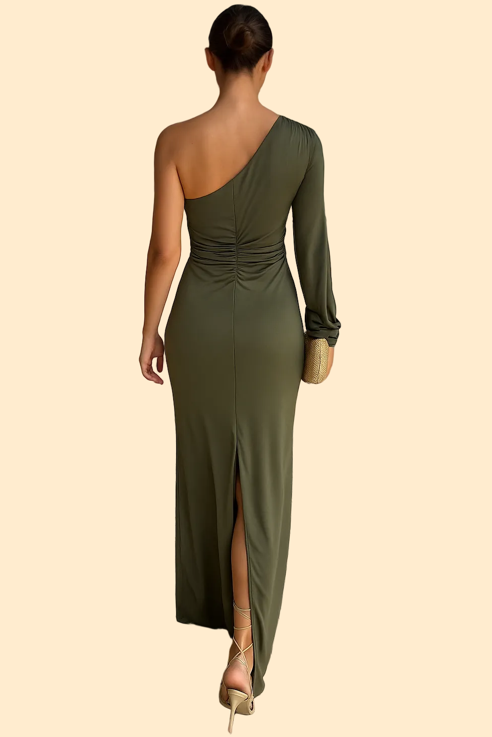 Galajurk Asymmetrische One-Shoulder Jurk