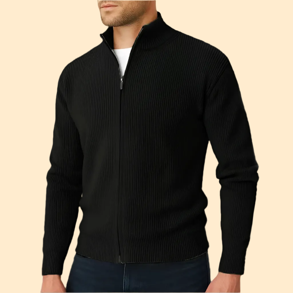 Full-Zip Cardigan Sweater