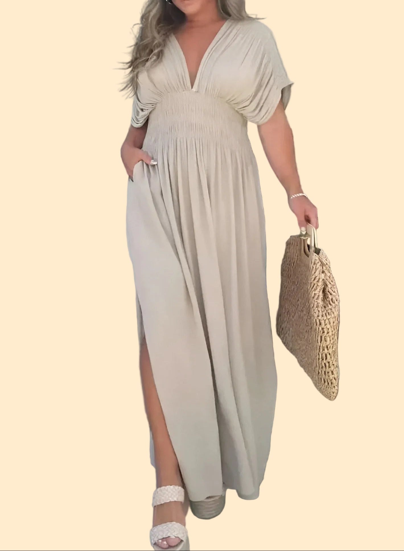 Maxi Jurk met Split