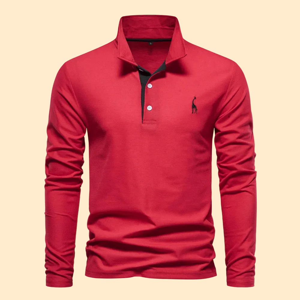 Lange Mouwen Polo Heren - Tijdloze stijl