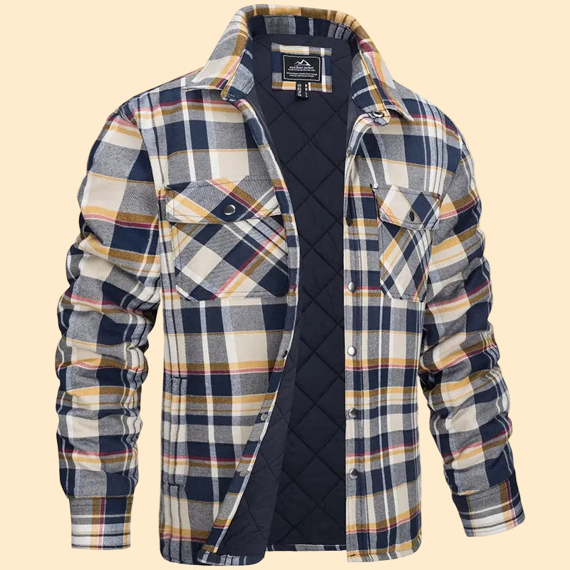 Heren Overshirt met Ruitpatroon