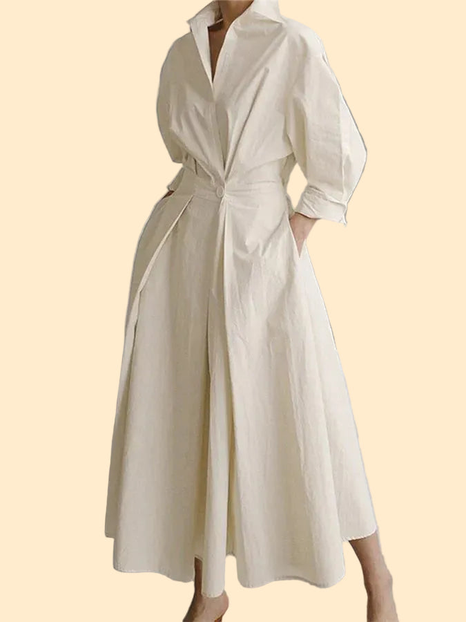 Structured and Elegant Women’s Maxi Dress