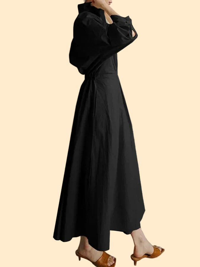 Structured and Elegant Women’s Maxi Dress