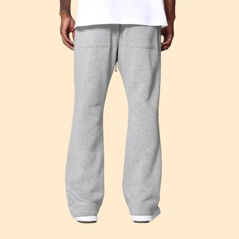 Heren Flared Sweatpants met comfortfit