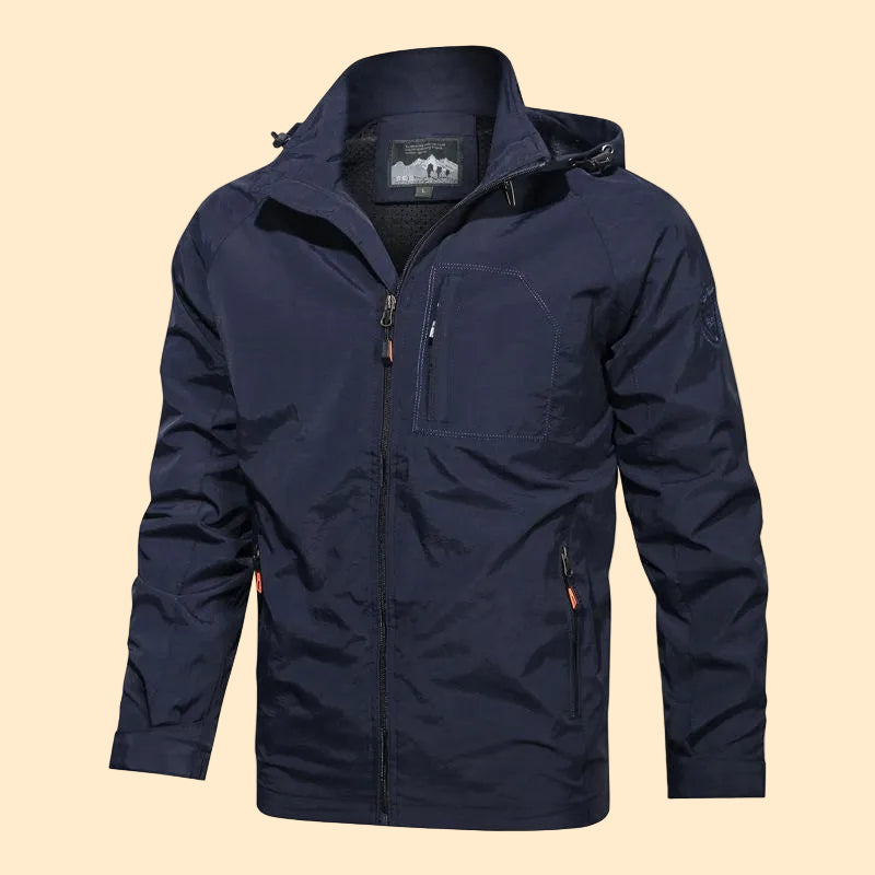 Heren Outdoor Jas met capuchon, winddicht design