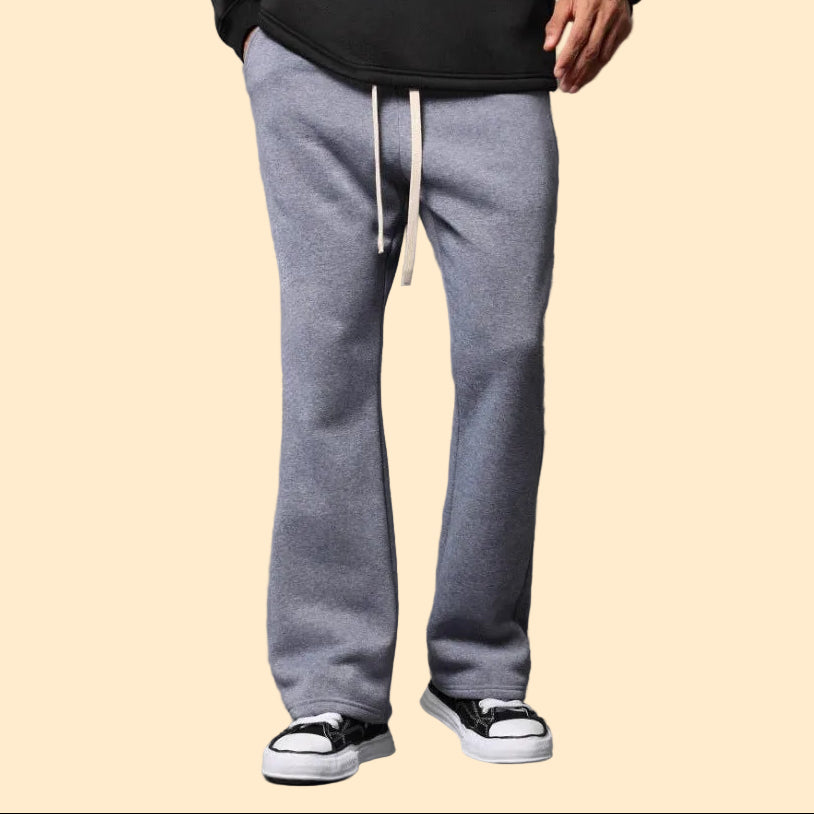 Heren Flared Sweatpants met comfortfit