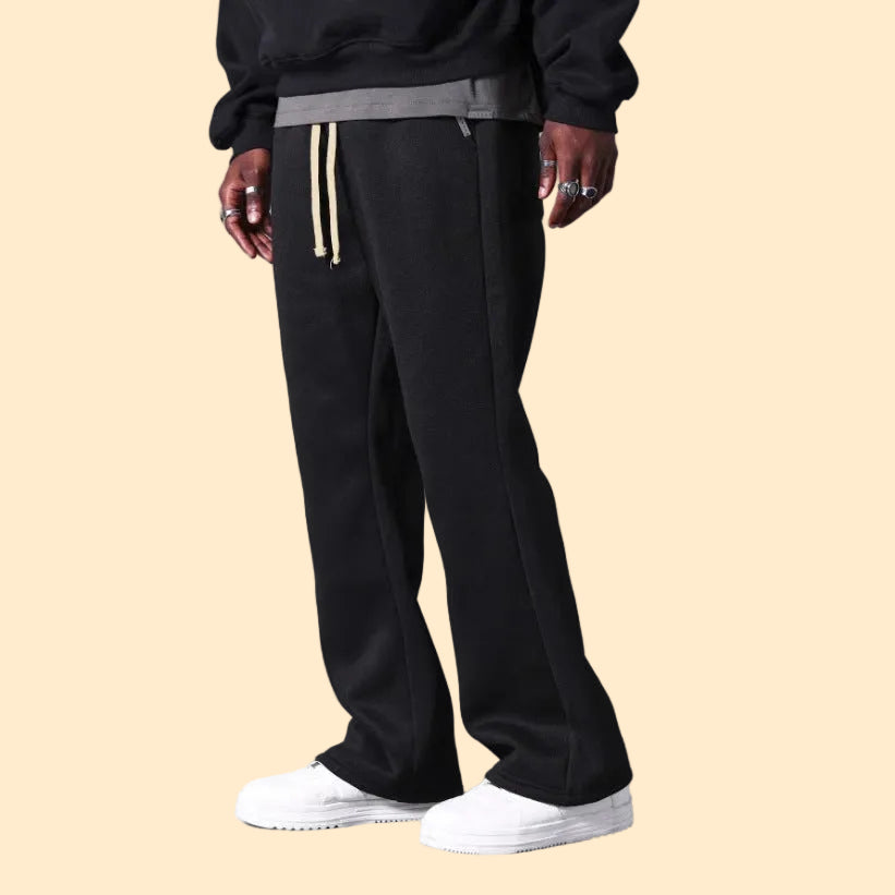 Heren Flared Sweatpants met comfortfit
