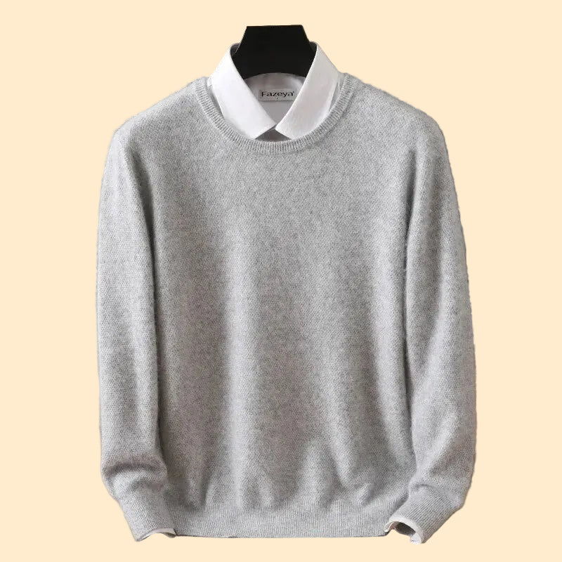 Fazeya Wollen Trui - Tijdloze stijl met ronde hals