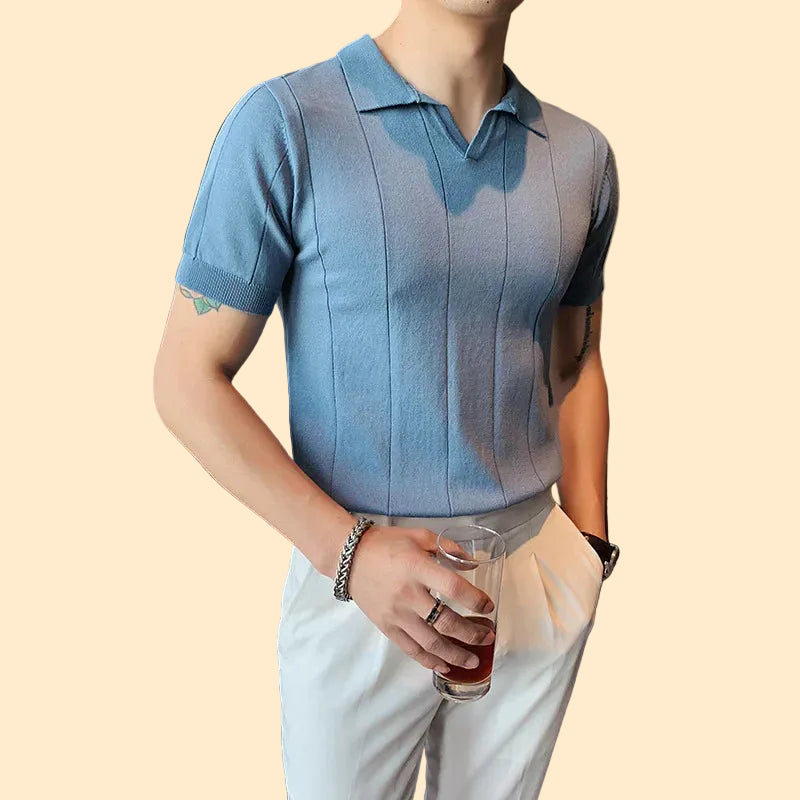 Smooth Silk Blend Polo