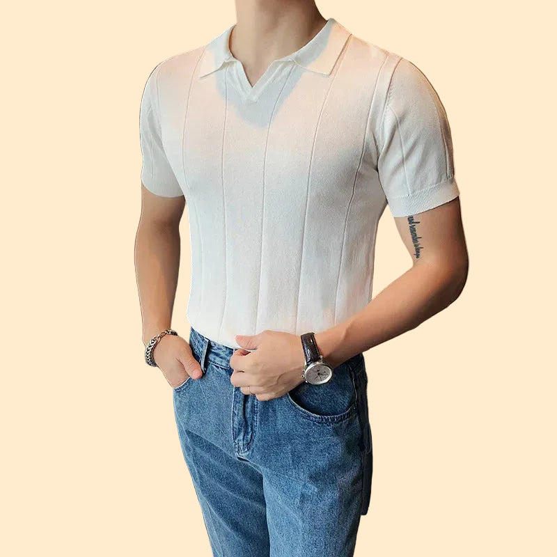 Smooth Silk Blend Polo