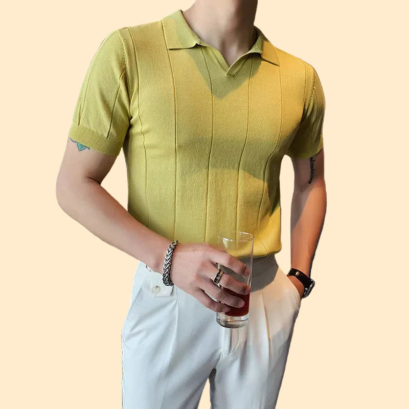 Smooth Silk Blend Polo