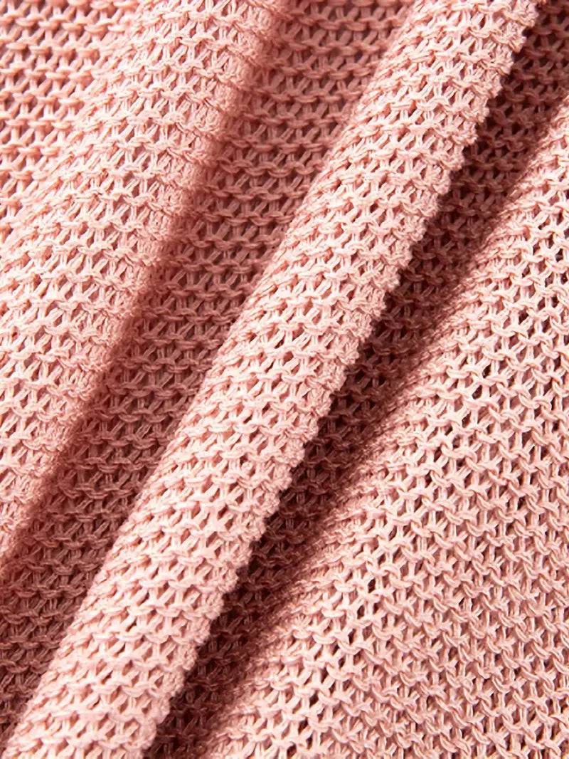 Casual Knitted Buttoned Shirt