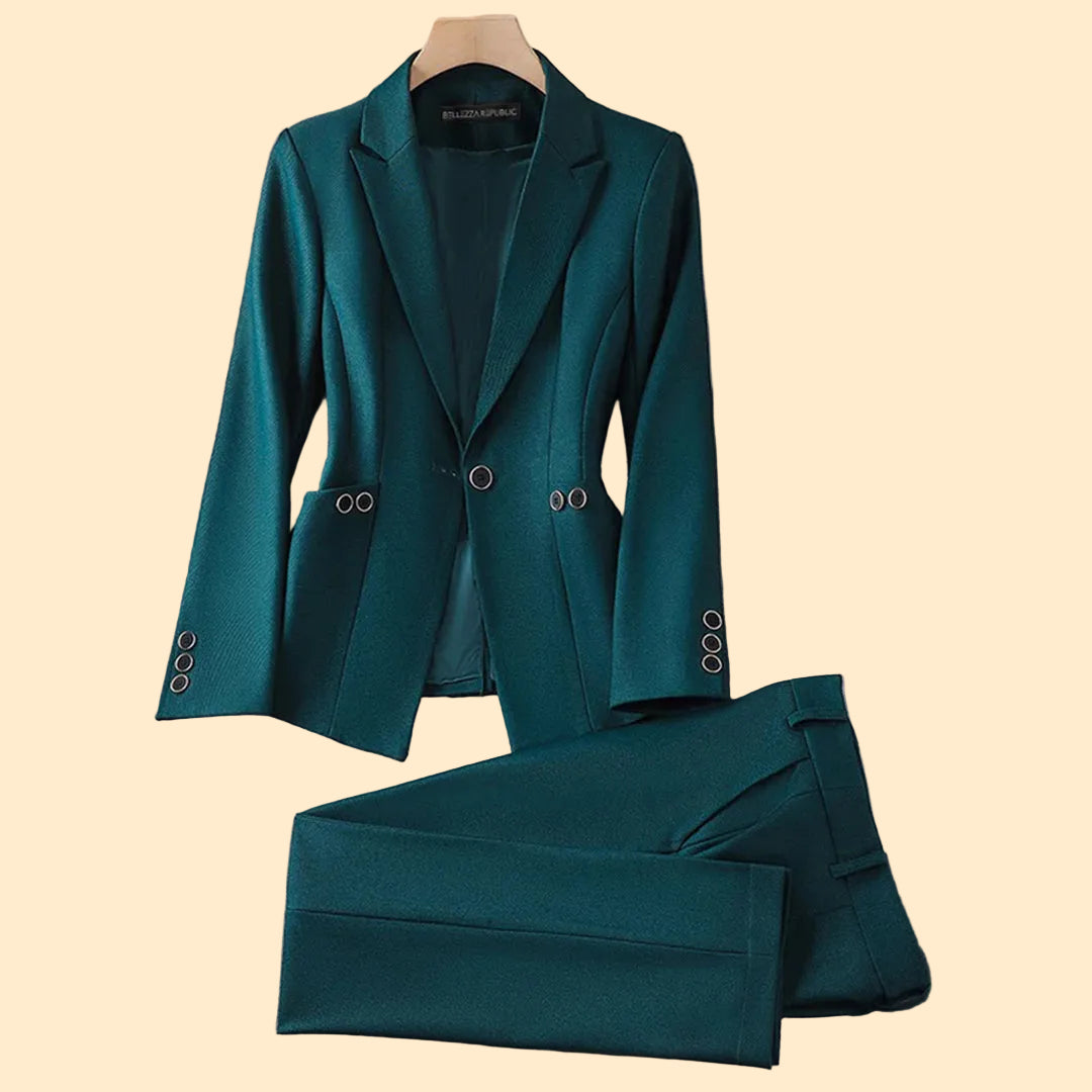 Elegante blazer en broek set