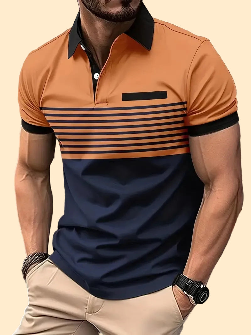 Sporty Muscle Fit Polo