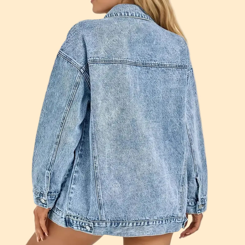Trendy Oversized Denim Spijkerjas