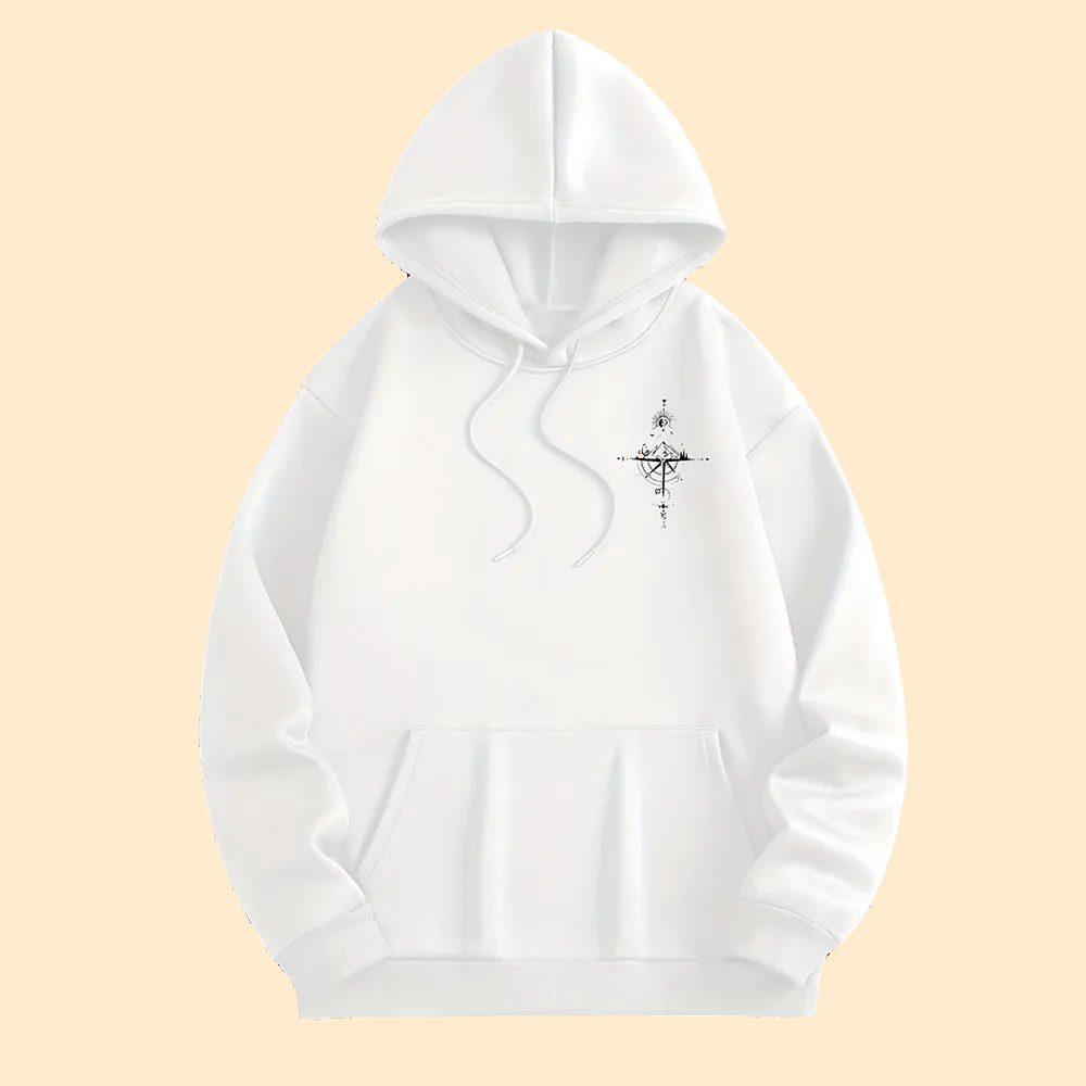 Heren Kompas Hoodie met Comfort en stijl