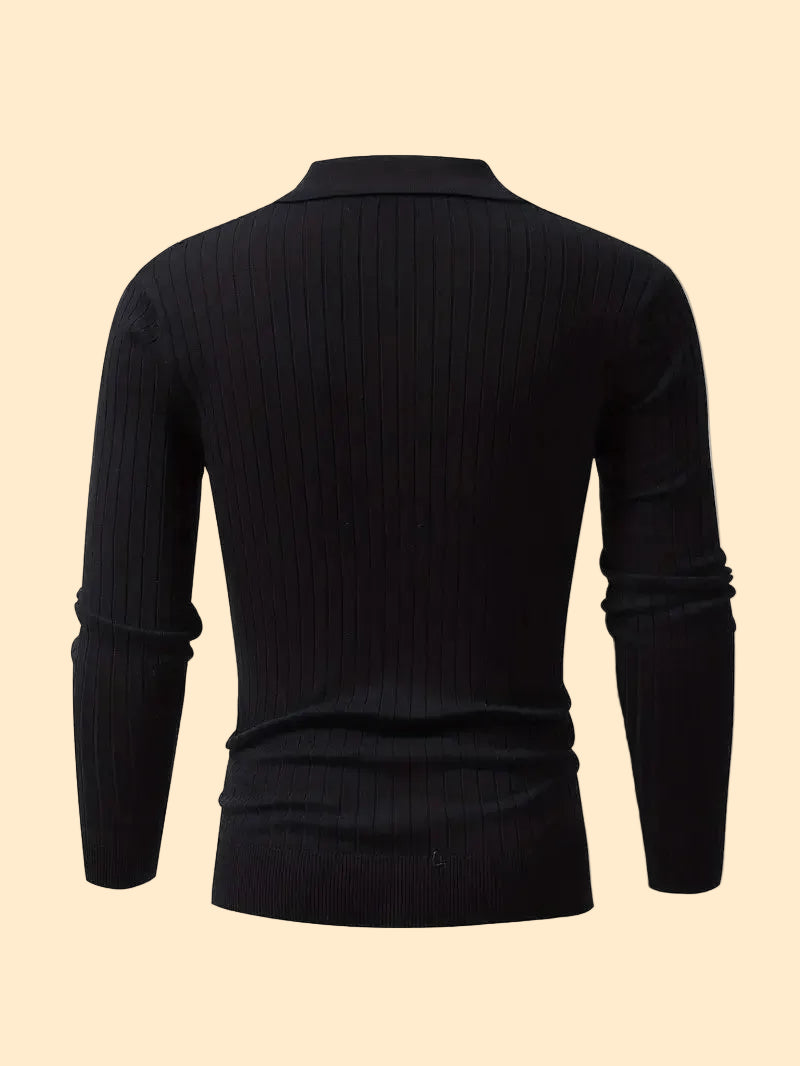 Muscle Fit Knit Sweater