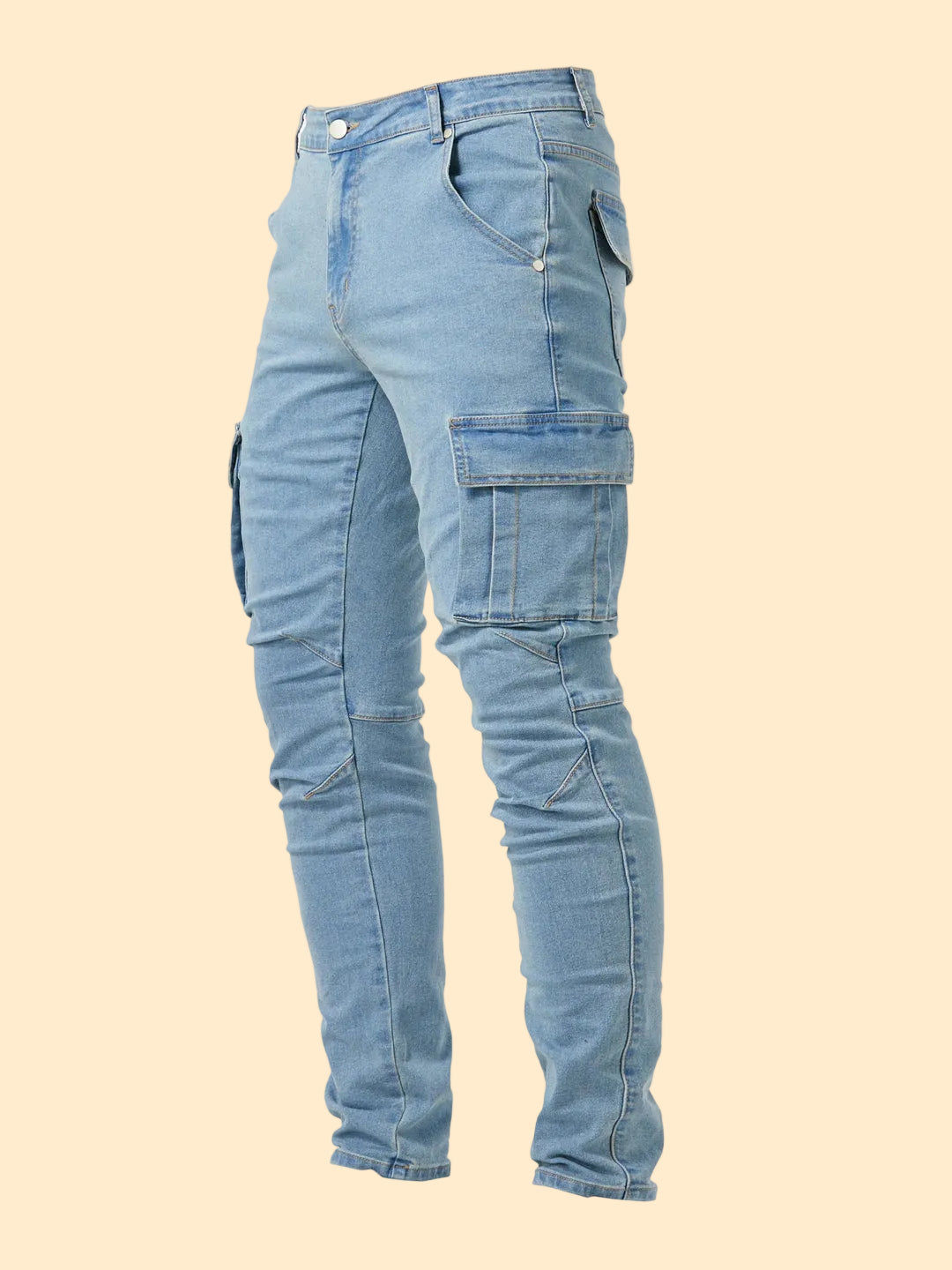 Heren Cargo Jeans - Streetstyle en comfort in één