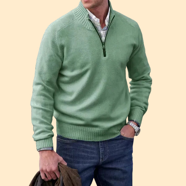 Trui met Halve Rits - Luxueus en comfortabel