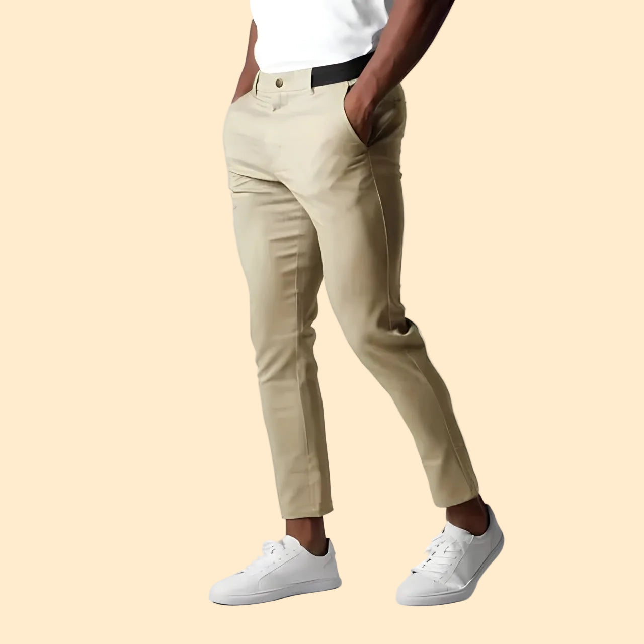 Wrinkle-Free Modern Mobility Trousers