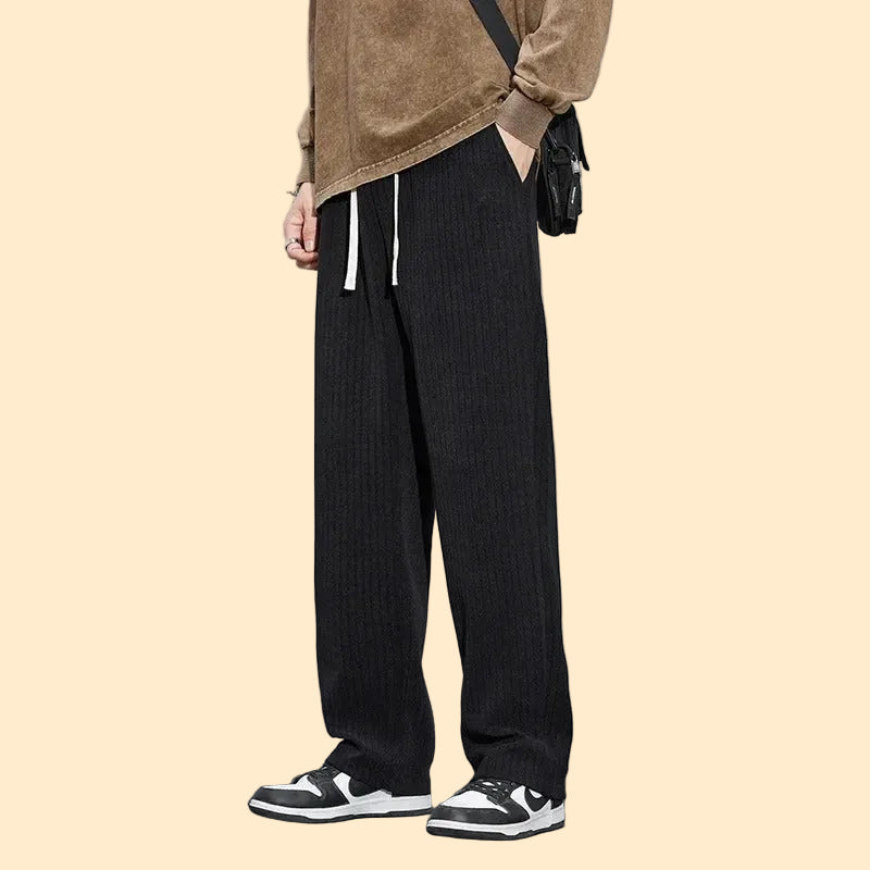 Heren Wide-leg Jogger met relaxte fit