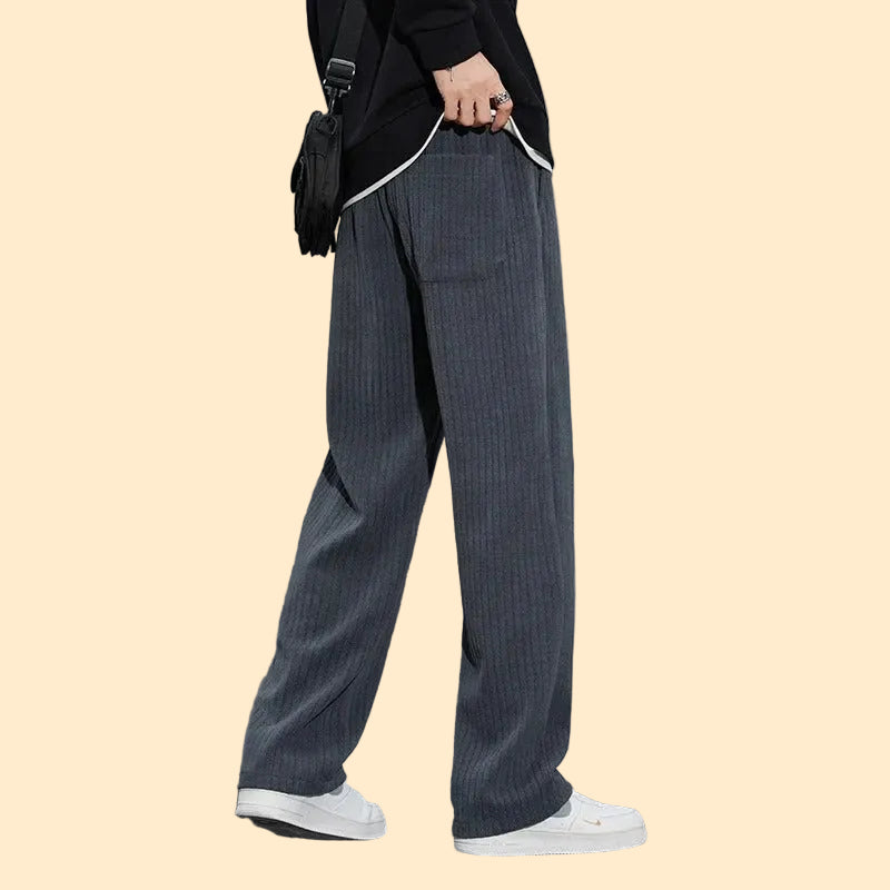 Heren Wide-leg Jogger met relaxte fit