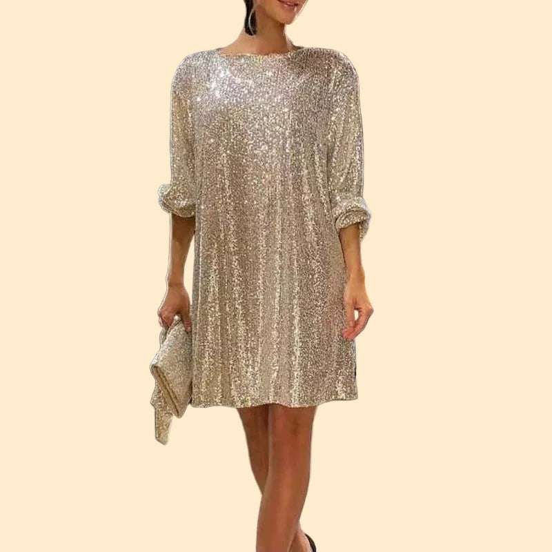 Glitter Glamoureuze Paillettenjurk