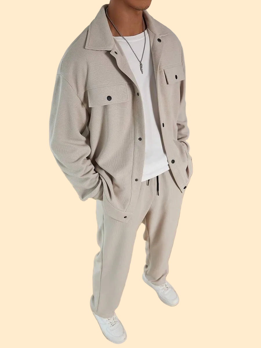 Sylish Jacket-Pants Combo Set