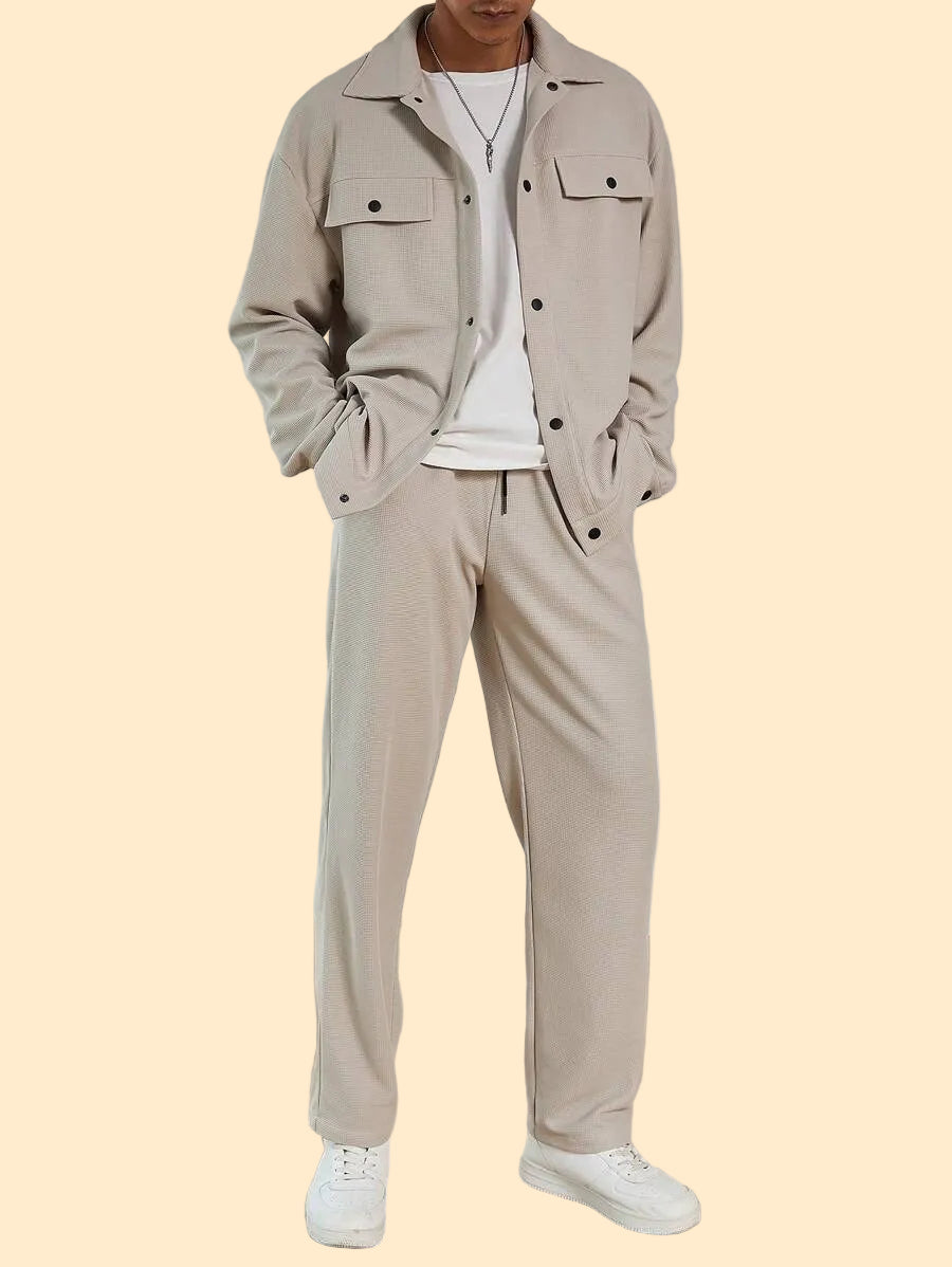 Sylish Jacket-Pants Combo Set