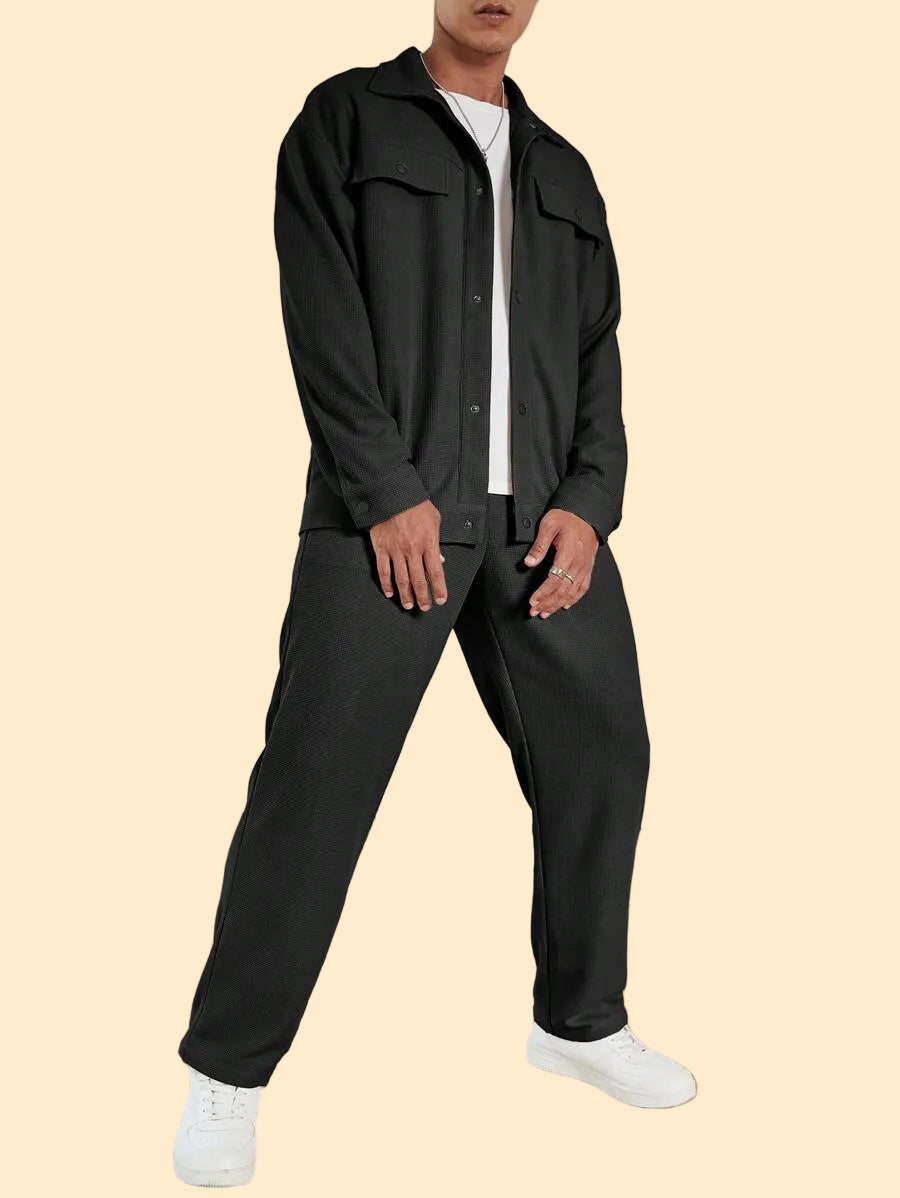 Sylish Jacket-Pants Combo Set