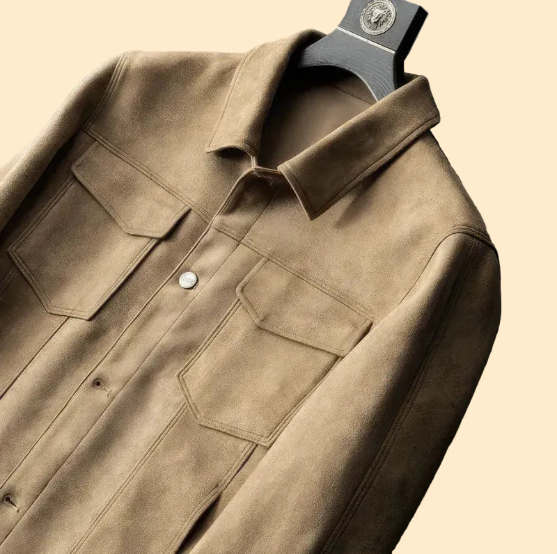 Street Casual Leather-Look Jacket