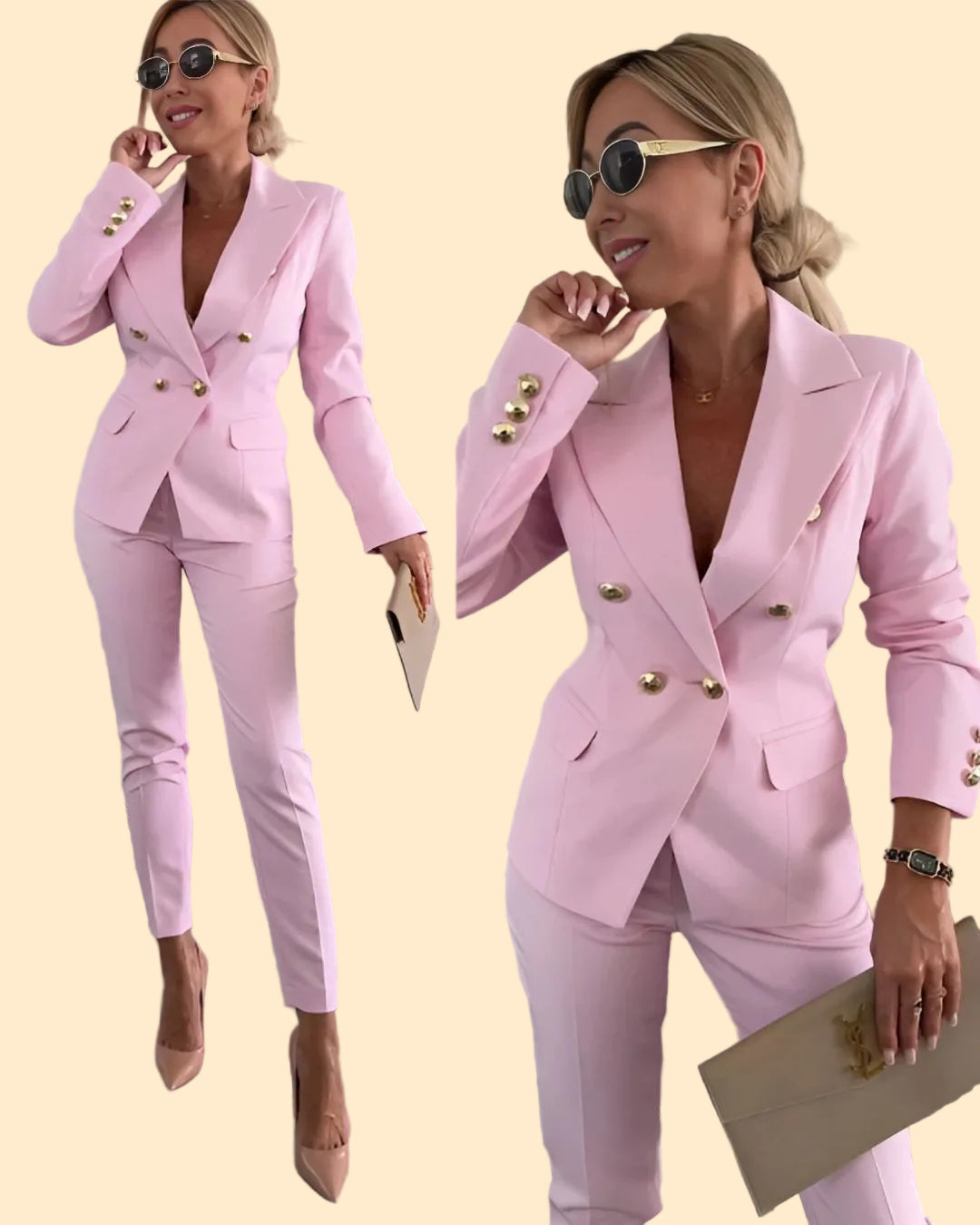 Luxe Elegante Blazer Set