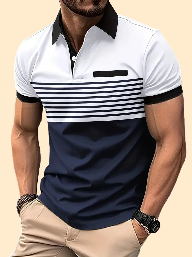 Sporty Muscle Fit Polo
